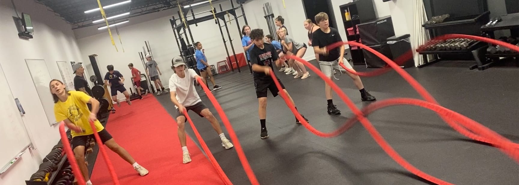 rising teen athletes at CoreFit Training Studio