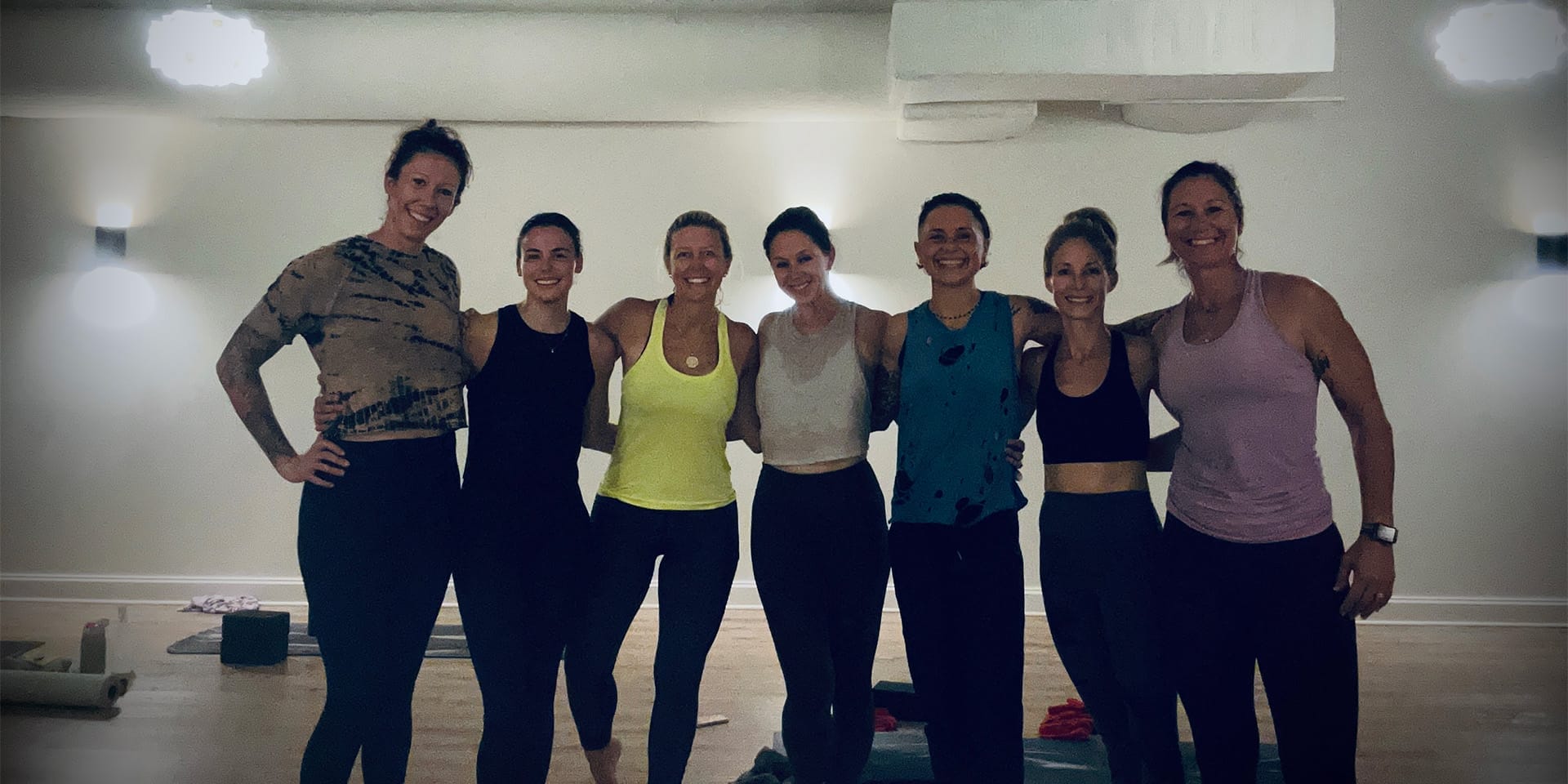 yoga group training classes at CoreFit Training Studio