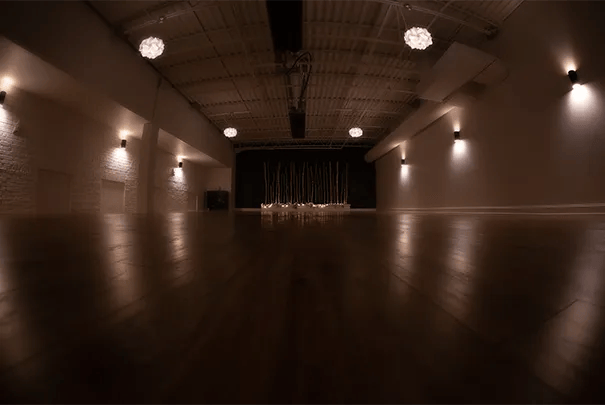 yoga room at CoreFit Training Studio